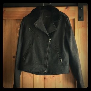 Rag and Bone Removable Sleeve Wool Jacket/Vest